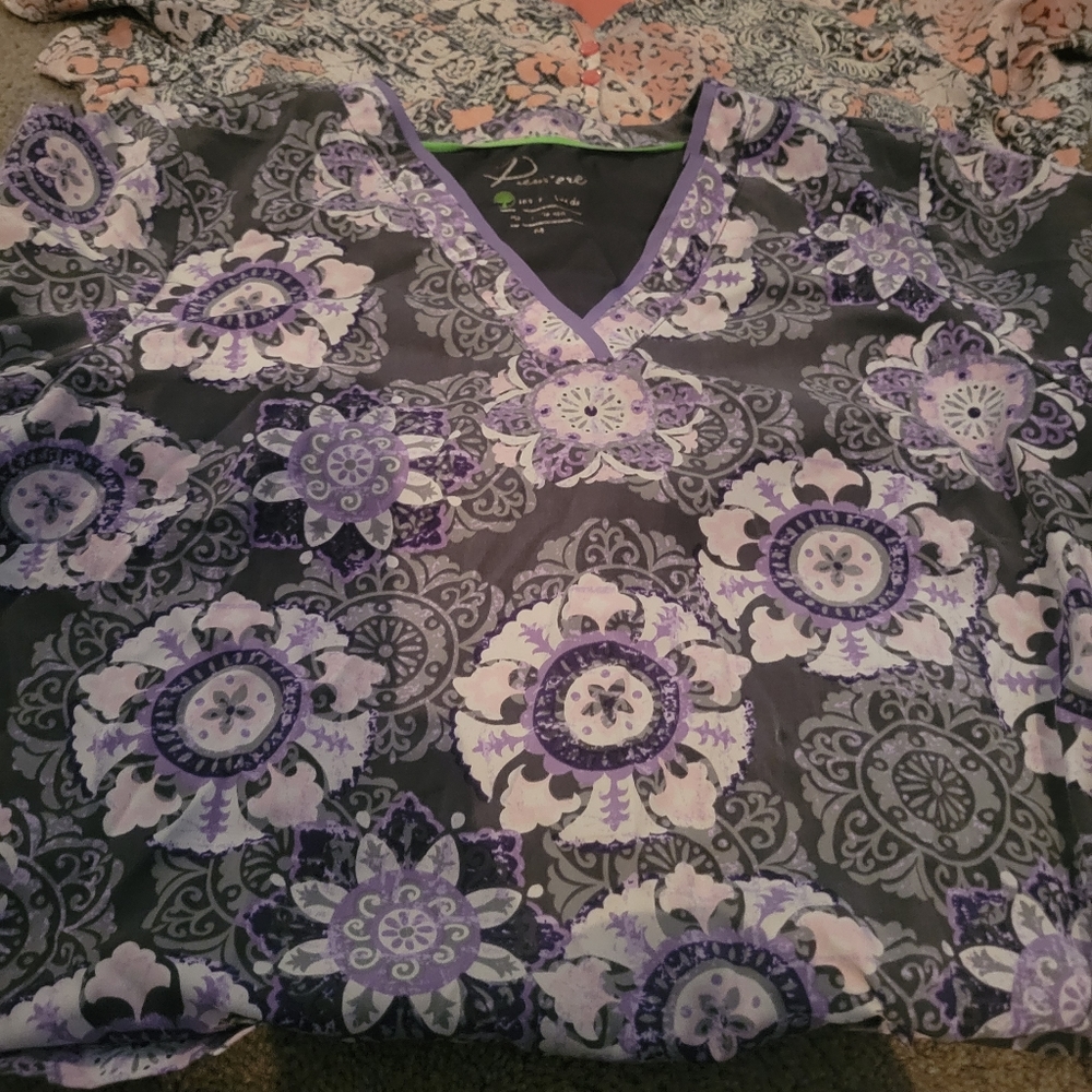 Scrub tops